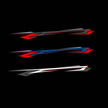 Yarış arabası giysi etiketi vektör tasarımı.