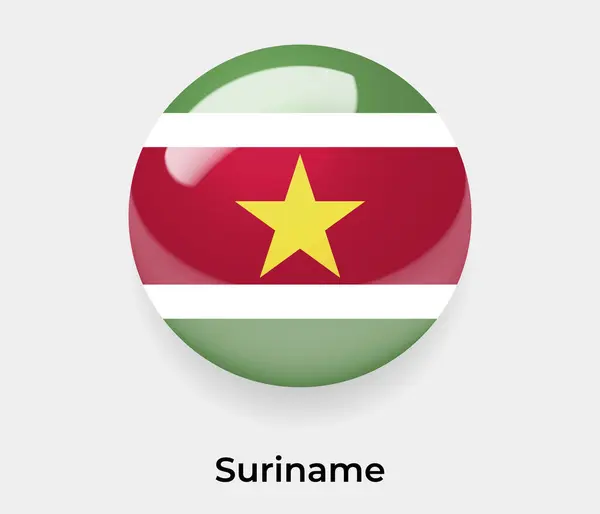 Suriname 아이콘 일러스트레이션 — 스톡 벡터