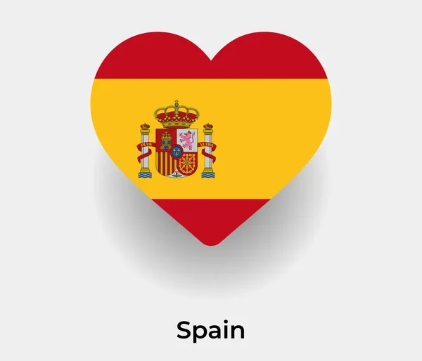 Флаг Испании Векторной Иллюстрации — стоковый вектор