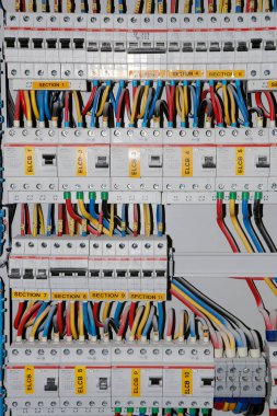 Düşük ya da yüksek voltajlı Kontrol Paneli Dağıtım Ölçüm Kutusu