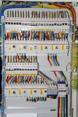 Düşük ya da yüksek voltajlı Kontrol Paneli Dağıtım Ölçüm Kutusu