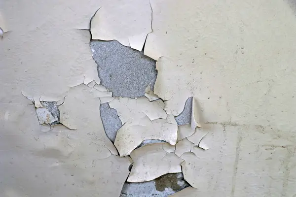 閉じる湿気による壁のペンキの損傷 — ストック写真