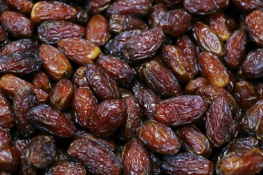 Taze Medjool Tarihleri. Sağlıklı organik ürün. Üst Manzara. Kapat..