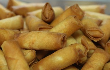 deep fried cheese rolls, arabic style clipart