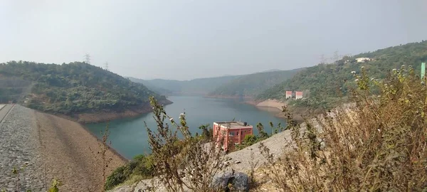 Dies Ist Ein Bild Eines Staudamms Den Hügeln Von Purulia — Stockfoto