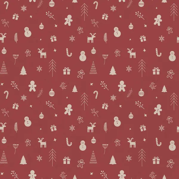 Christmas festive digital pattern a harmonious blend of classic cozy and joyful holiday elements like snowflakes, reindeer, ornaments