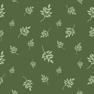 Botanik zarif elementler, kusursuz desenler, çiçekli duvar kağıtları.