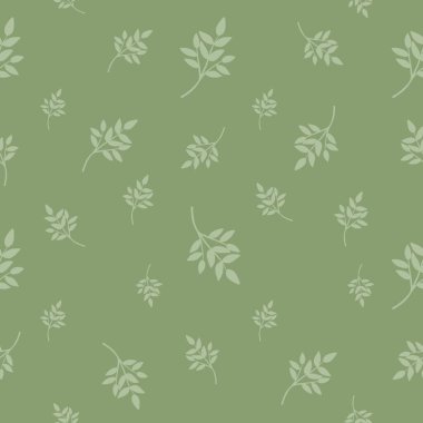 Botanik zarif elementler, kusursuz desenler, çiçekli duvar kağıtları.