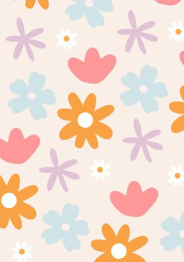 70 'lerin Retro arka planı, Modern Yaz Dijital Kağıdı, 70' lerin Hippi Summer Groovy Arka planı, Wall Poster arka planı