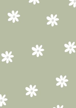 70 'lerin Retro yeşil arka planı, Modern Summer Digital Paper, 70' lerin Hippi Summer Groovy Arka planı, Wall Poster arkaplan baskısı