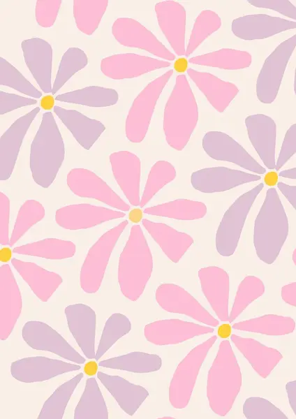 70 'lerin Retro arka planı, Modern Yaz Dijital Kağıdı, 70' lerin Hippi Summer Groovy Arka planı, Wall Poster arka planı