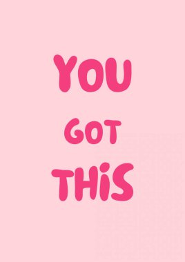 Motivasyon duvarı, çizgi film afişi, tebrik kartı, şirin bir kapak.