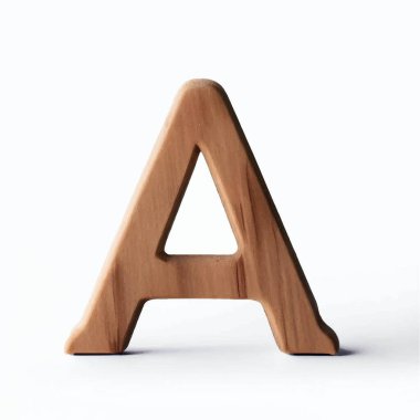 Tahtadaki büyük harf A