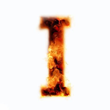 Büyük harf I yanıyor.