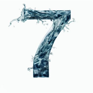 Su formunda yedi numara.