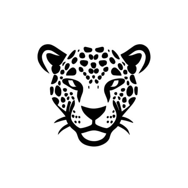 Jaguar Logo Illustration Auf Weißem Hintergrund — Stockvektor