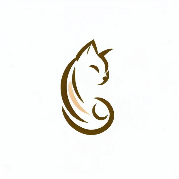 白い背景にジャガーのロゴイラスト — ストックベクタ
