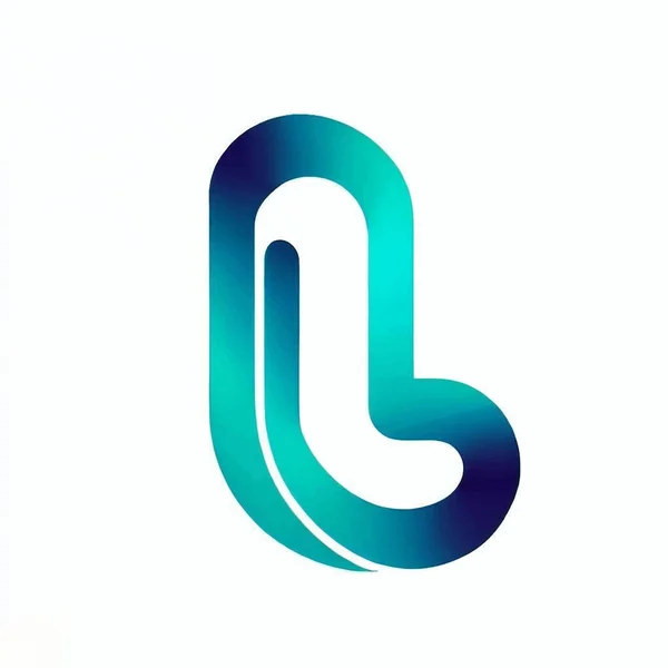 Logo Illustratie Van Letter Een Witte Achtergrond — Stockvector