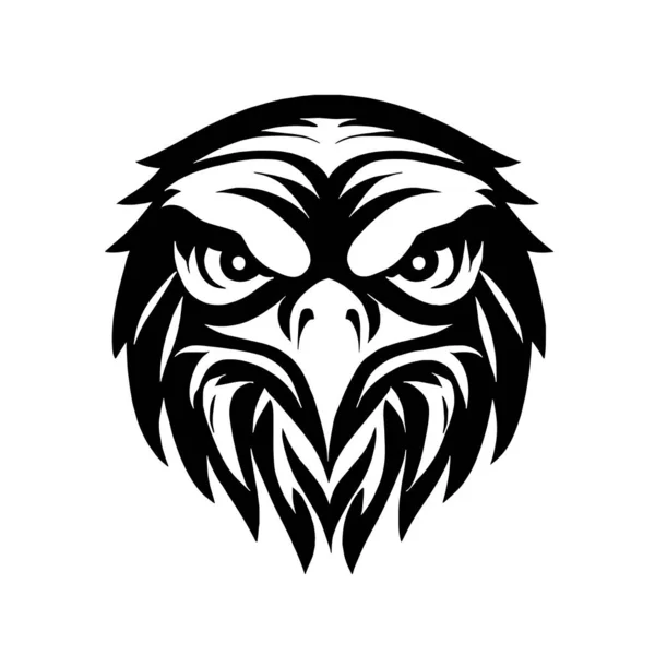 Adler Symbol Auf Einem Weißen Bildschirm — Stockvektor