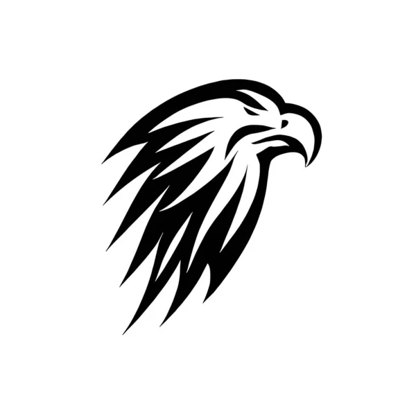 Eagle Icon White Screen — Stock Vector