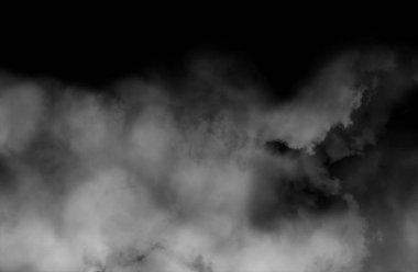 dumanı siyah arkaplanda