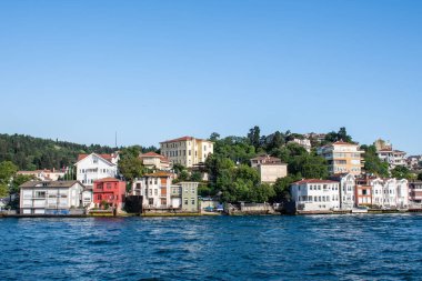 İstanbul 'daki eski evler.