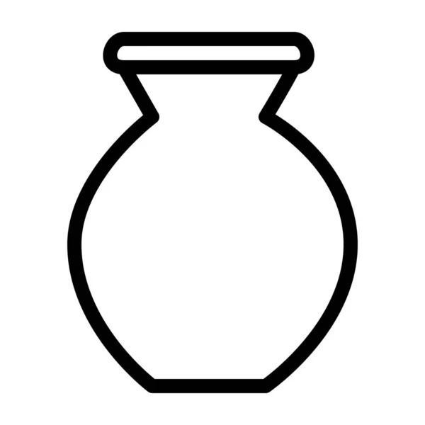 Cerâmica Vaso Refere Vasos Cerâmicos Argilosos Especificamente Concebidos Para Detenção —  Vetores de Stock