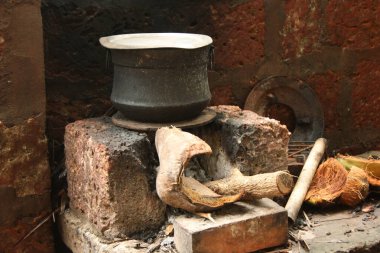 traditional thai style cooking pot