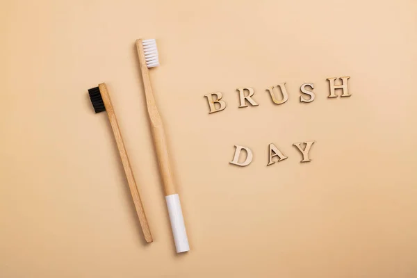 World Tooth Brush Day 1St November Background — Stock Photo, Image