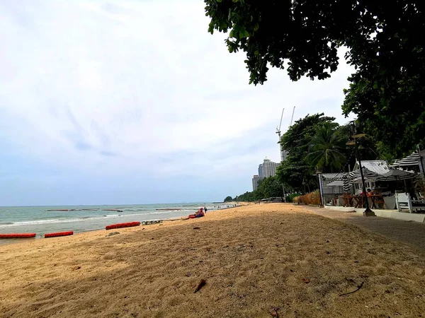 Wongamat Beach Een Verborgen Parel Pattaya Thailand Biedt Een Vredige — Stockfoto