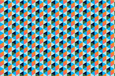 Tekrarlanan şekillerle soyut yaratıcı arkaplan