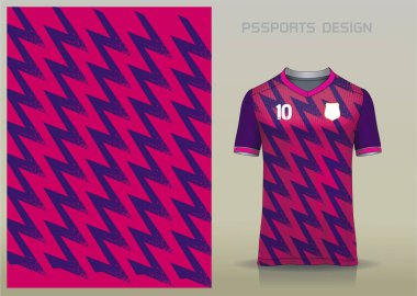 Spor giysi üretiminde ya da arka plan olarak kullanılmak üzere spor gömleği tasarımı