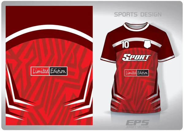 Padrão Design Ilustração Fundo Têxtil Para Esportes Shirt Camisola Futebol — Vetor de Stock