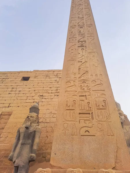 ルクソールのカルナック寺院の古代遺跡 エジプト 高品質の写真 — ストック写真