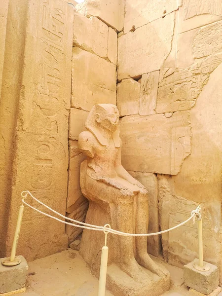 Стародавні Руїни Храму Карнак Луксорі Єгипет Високоякісна Фотографія — стокове фото