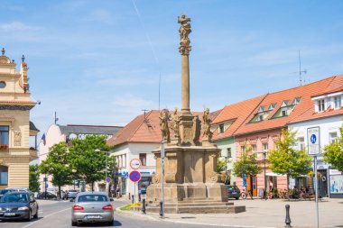 Podebrady- Czech- 27 July 2024: Podebrady historical castle and old town square buildings and fortifications in bohemia region of Czech republic,Europe. High quality photo clipart