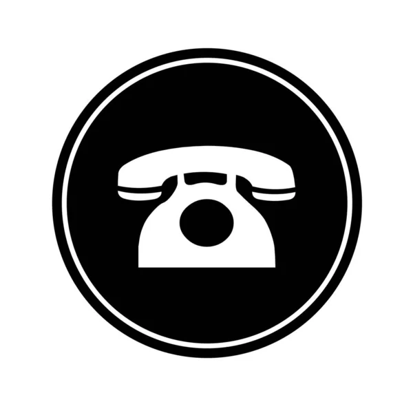 KARA VE Ak TELEFON ikonu