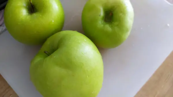 Яблуко Столі — стокове фото