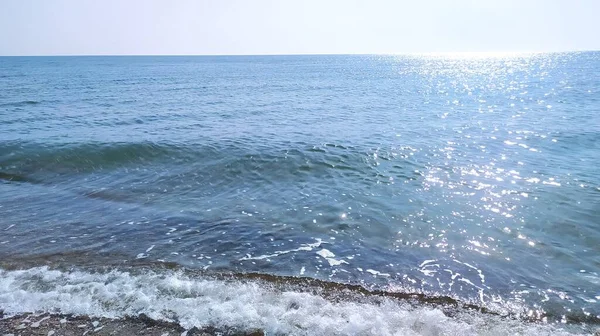 Wellen Mittelmeer — Stockfoto
