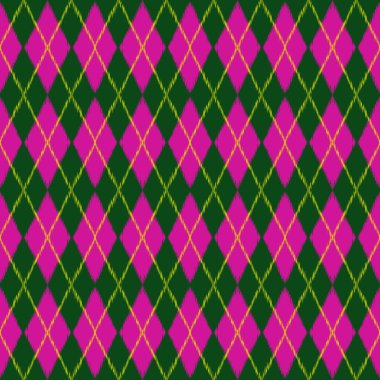 Kusursuz pembe-yeşil Noel ve yeni yıl şablonu 