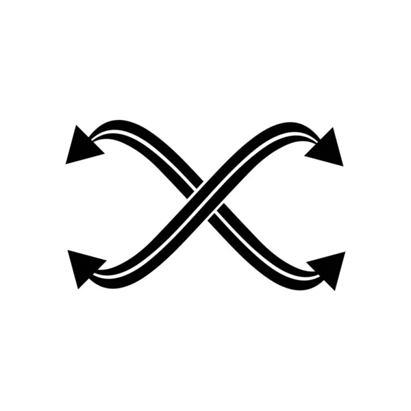 Harfi Logo Kavramı — Stok Vektör