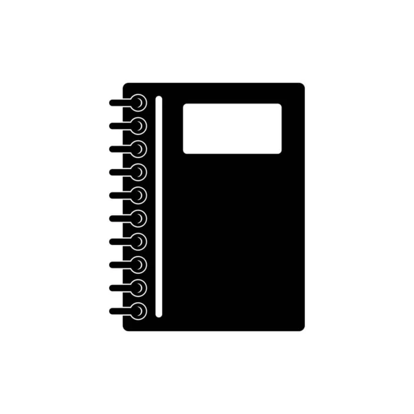 Notizbuch Schreibwaren Icon Vektor — Stockvektor