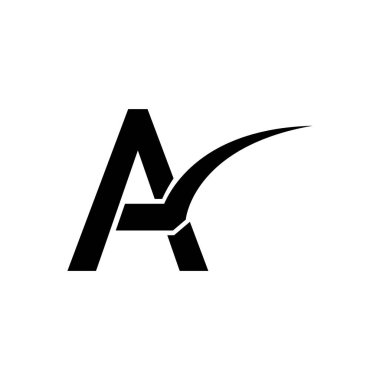 Bir harf logo tasarımı Vektörü