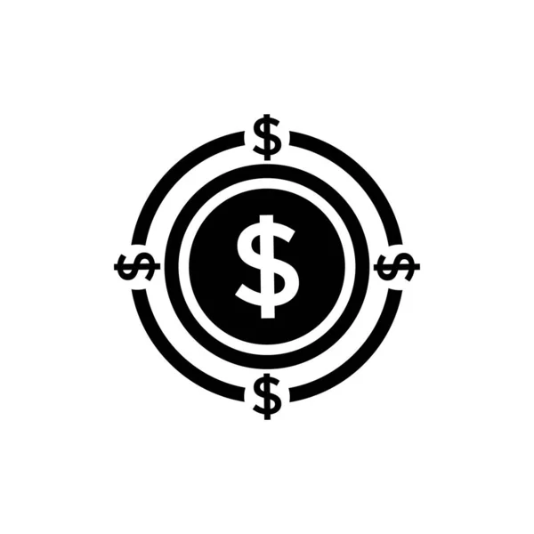 Symbole Ligne Icône Fonds Spéculatifs Illustration Isolée Concept Panneau Icône — Image vectorielle