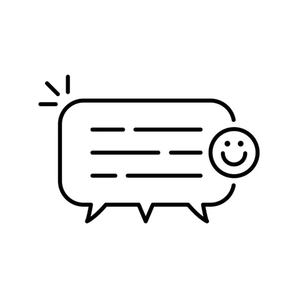 Semplice Gruppo Chat Logo Come Comunicazione Concetto Comunicazione Globale Commento — Vettoriale Stock