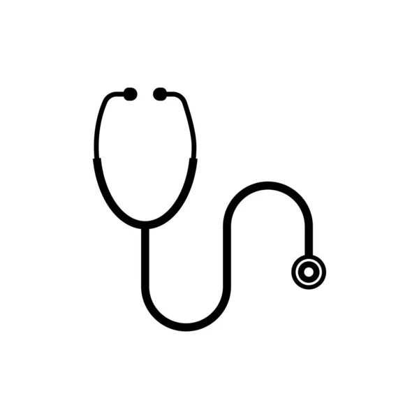 Ikona Projektu Stetoskopu Ilustracja Odizolowana Wektor Stockowy
