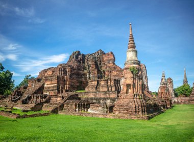 Ayutthaya, Tayland 'daki antik tapınak kalıntıları