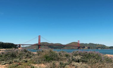 San Francisco 'daki Golden Gate Köprüsü