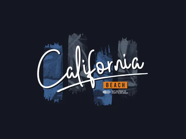 California, tasarım, sokak kıyafetleri, vektör tipografisi, modern kıyafetler için mükemmel.