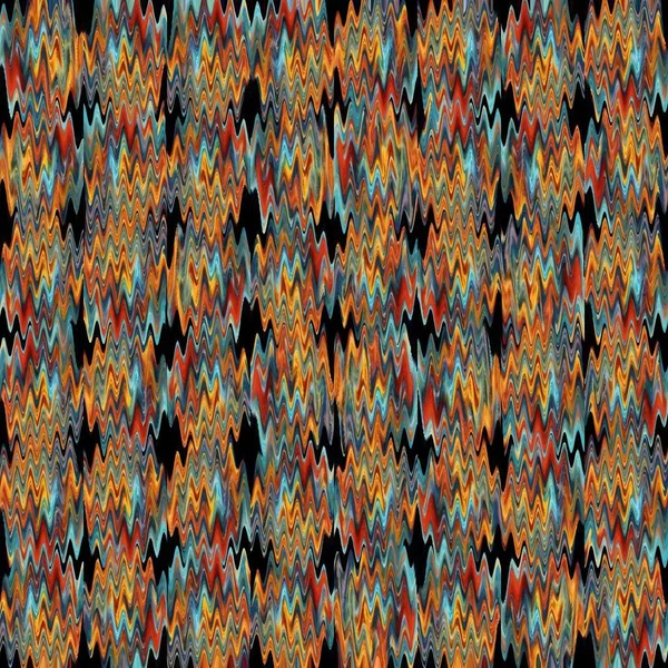 Sömlös Abstrakt Mönster Med Geometriska Element — Stockfoto